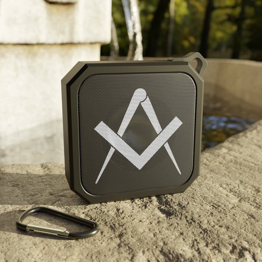 Master Mason Blue Lodge Speaker - Square & Compass Black