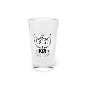 33rd Degree Scottish Rite Pint Glass - Wings Up 16oz