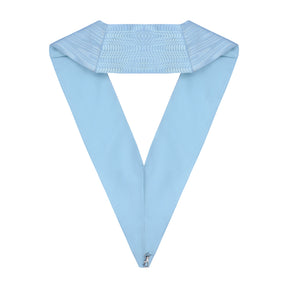 Past Master Craft English Regulation Collar - Turquoise Moire - Bricks Masons