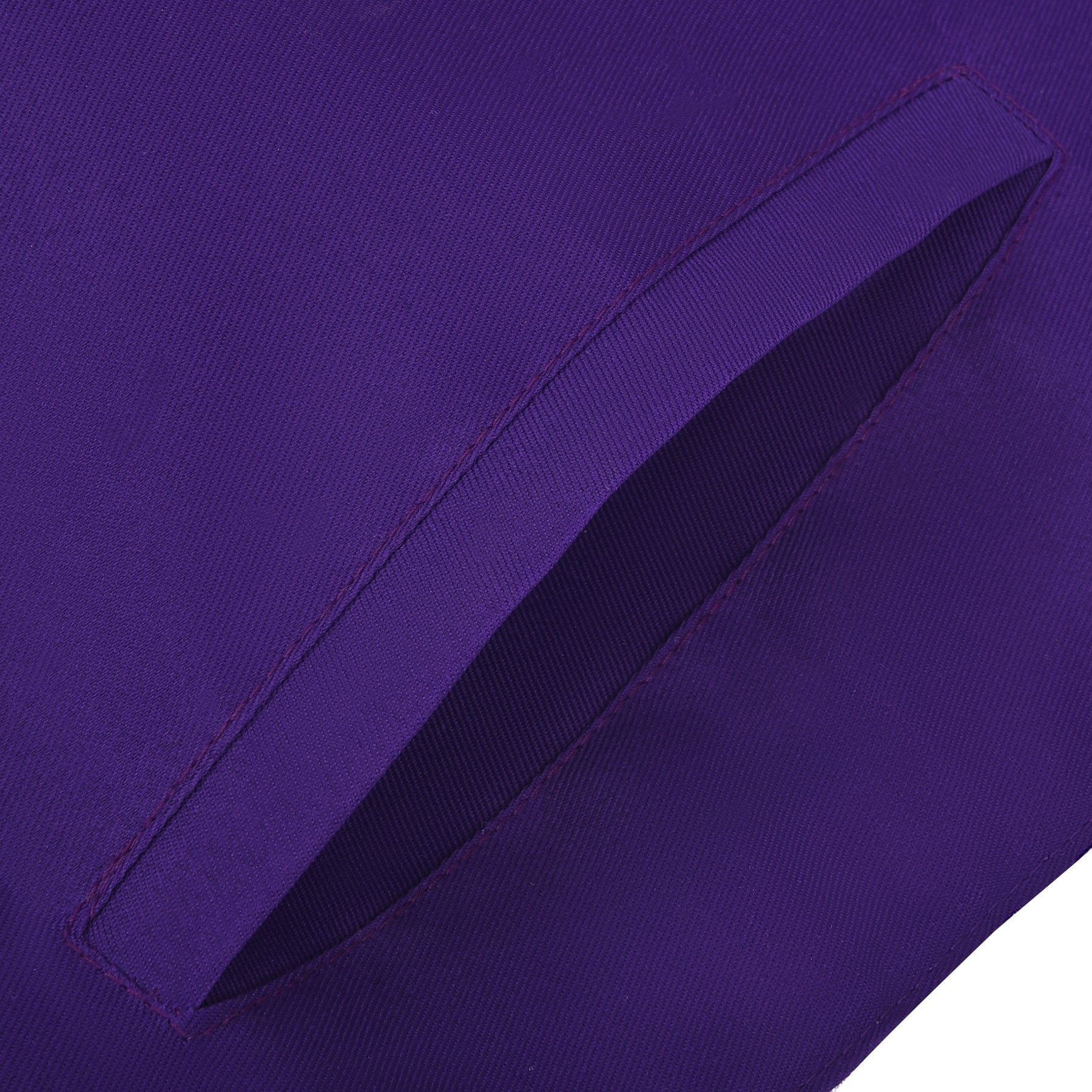 Elks of the World Apron - Satin Borders With Purple Cord Tassels