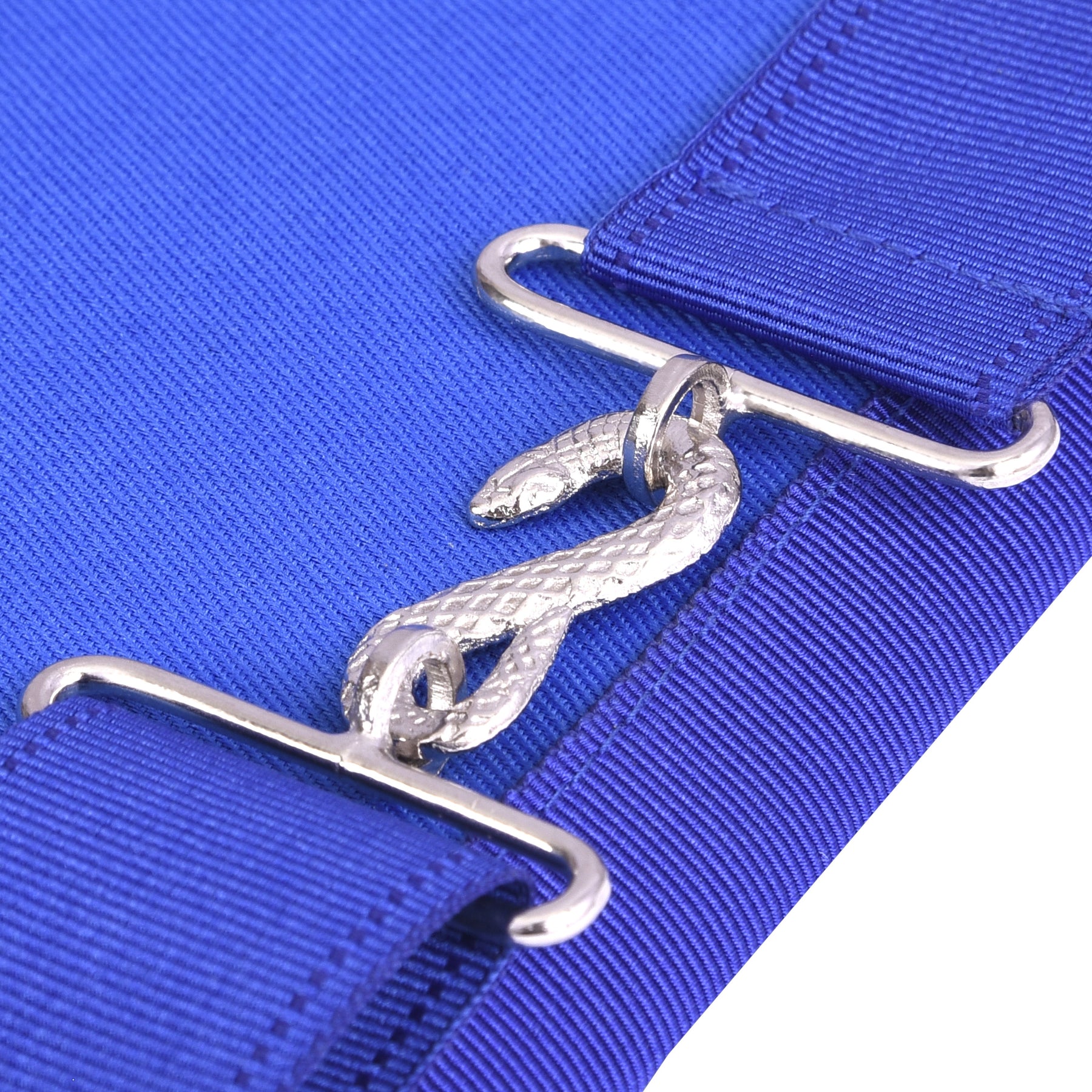 Past Master Blue Lodge Apron - Blue Ribbon With Tassels