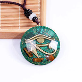 Ancient Egypt Necklace - The Eye Of Horus - Bricks Masons