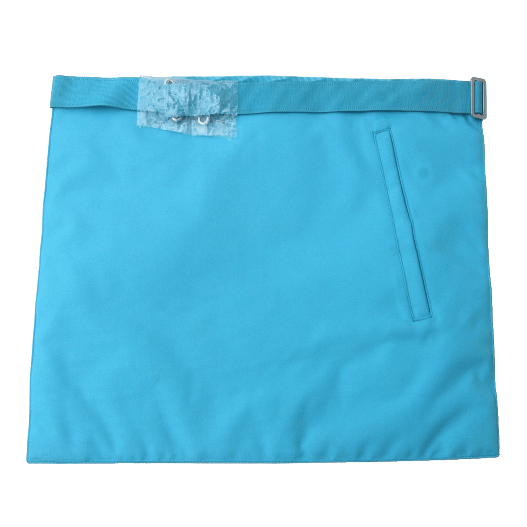 Master Mason Craft English Regulation Apron - Turquoise Moire