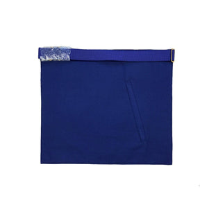 Master Mason Blue Lodge Apron - Royal Blue Velvet