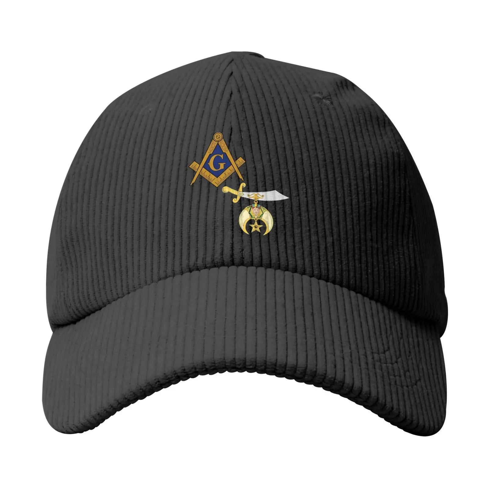 Master Mason Blue Lodge Baseball Cap - Shriners Adjustable Plain Cap