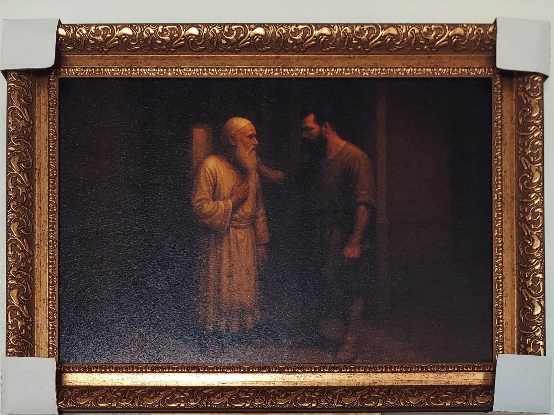 Masonic Canvas - The Weight of the Square - Bricks Masons