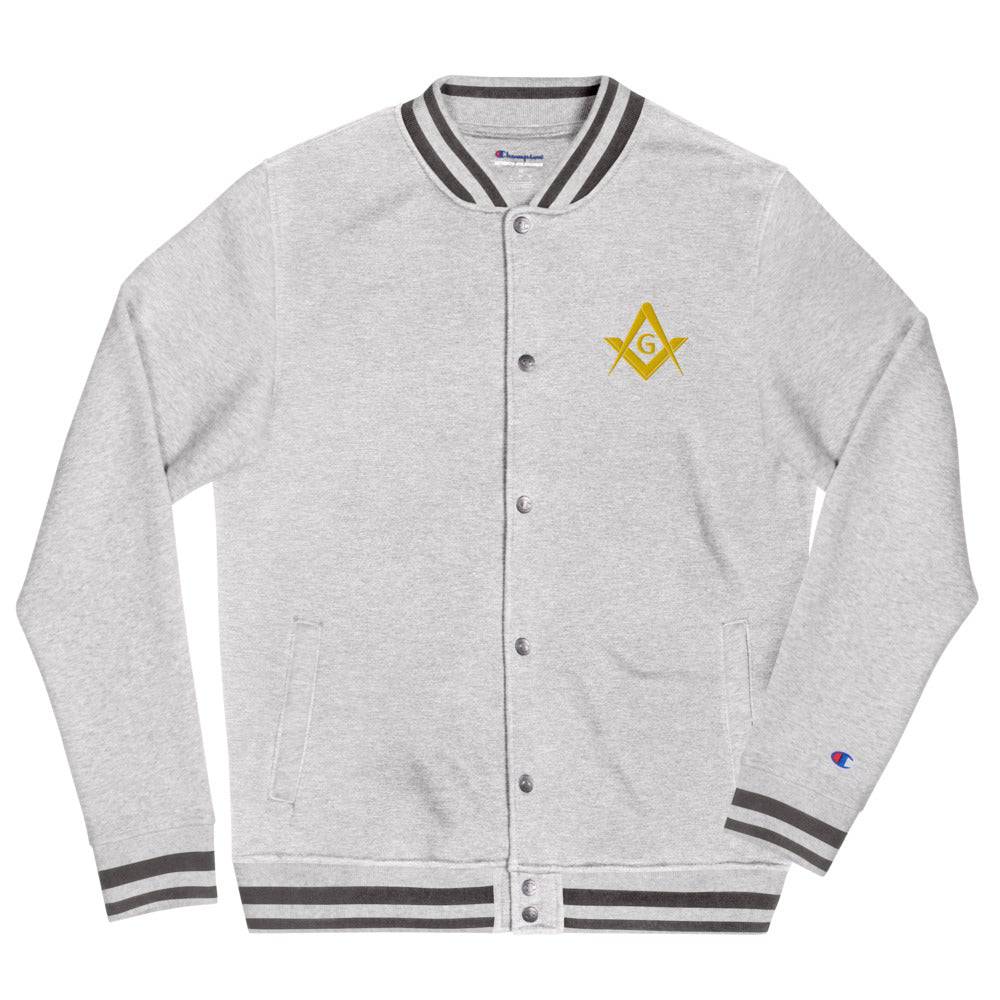 Master Mason Blue Lodge Jacket - Golden Embroidery