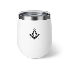 Master Mason Blue Lodge Vacuum Cup - Square & Compass G