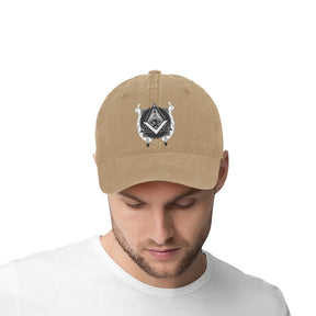 Eye of Providence Baseball Cap - Square & Compass Various Colors - Bricks Masons