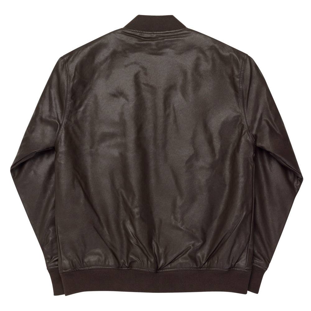 Widows Sons Jacket - Leather Golden Embroidery