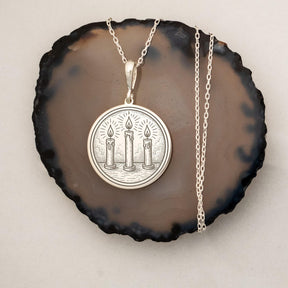 Masonic Necklace - Three Lesser Lights Various Materials - Bricks Masons