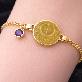 Masonic Bracelet - Shriners Crescent Sword - Bricks Masons