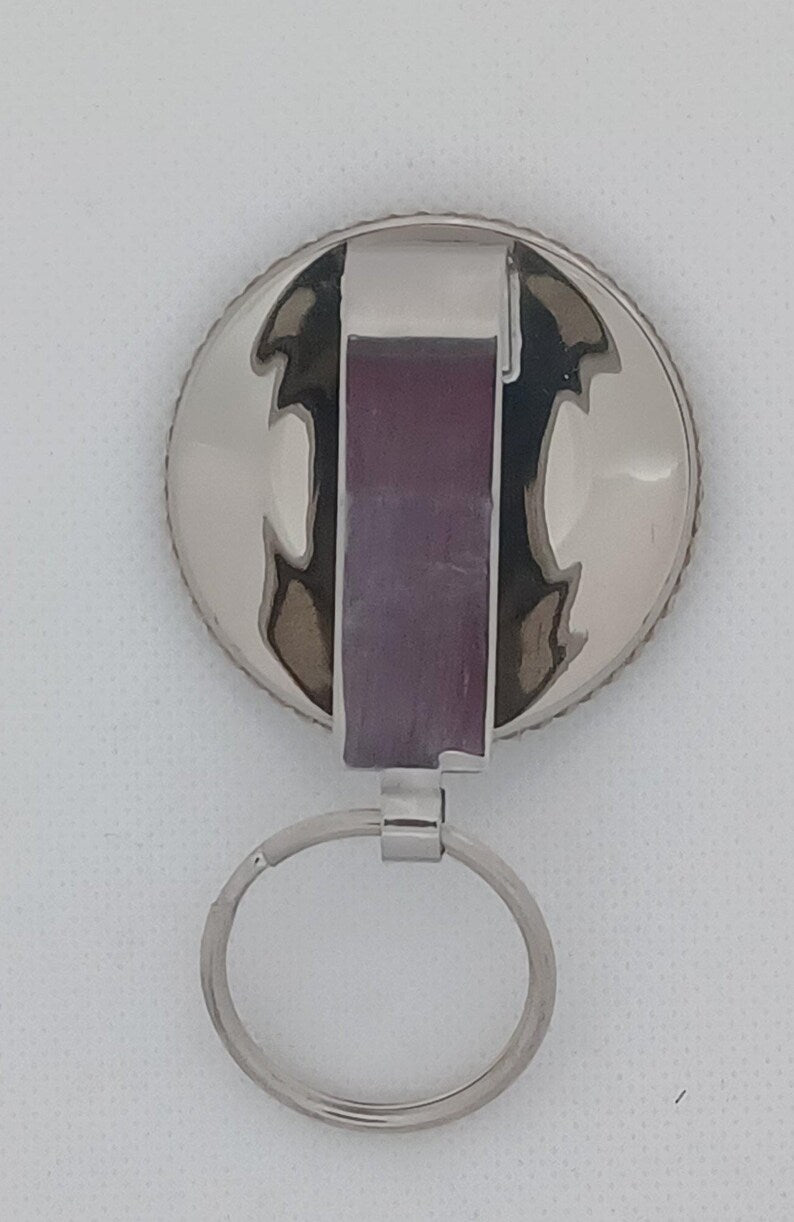 Past Master Blue Lodge Keychain - Handcrafted Silver Texas Mason AF & AM - Bricks Masons