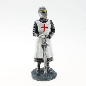 Knights Templar Figurine - 3D Resin with Magnet Decoration - Bricks Masons