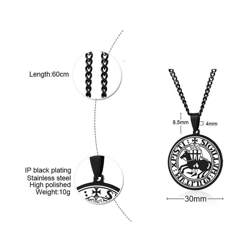 Knights Templar Necklace - (Various Colors) - Bricks Masons
