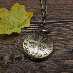 Knights Templar Pocket Watch - Alloy - Bricks Masons