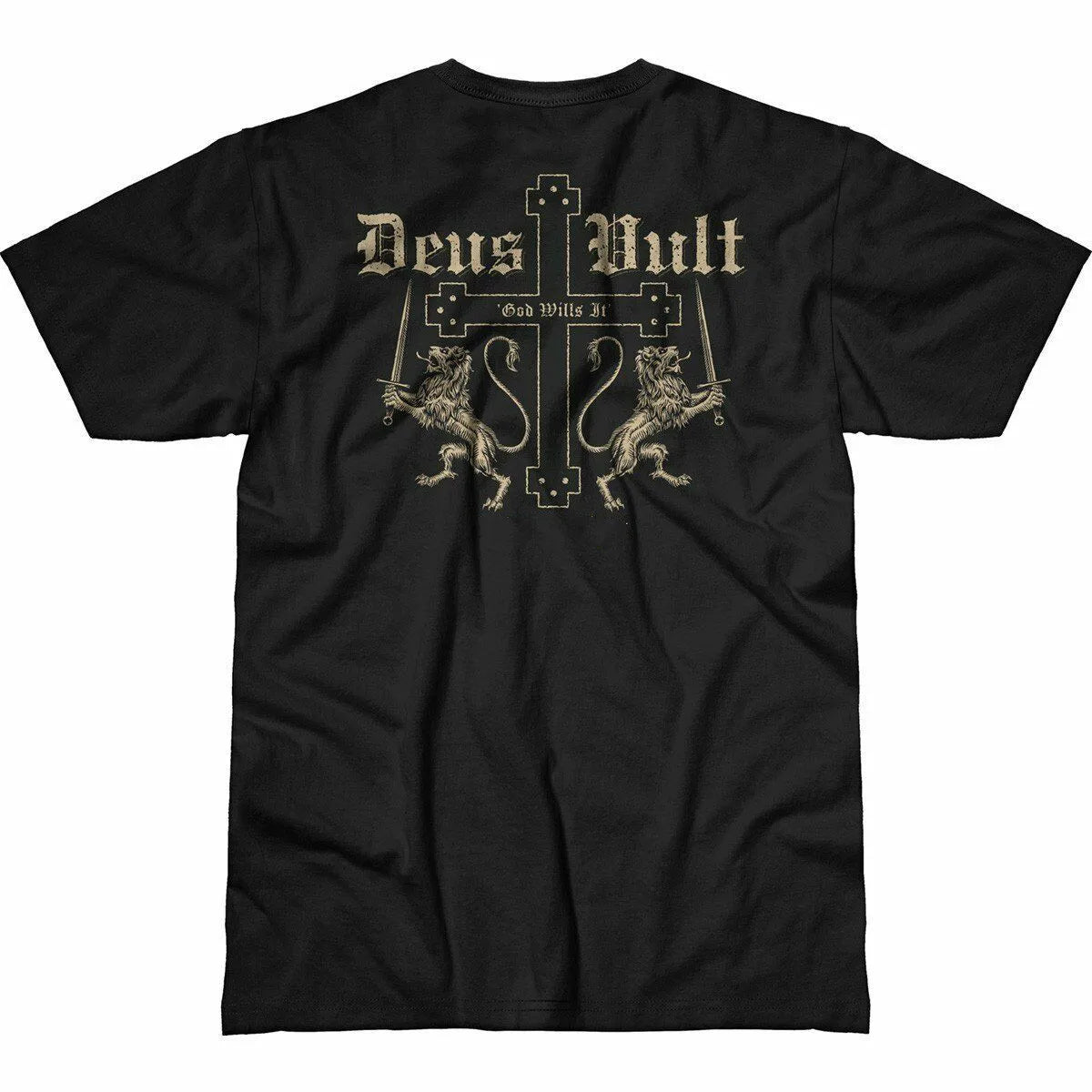 Knights Templar T-shirt - Deus-Vult (God Wills It) - Bricks Masons