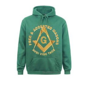 Master Mason Blue Lodge Hoodie - FREE & ACCEPTED MASONS (Multiple Colors) - Bricks Masons