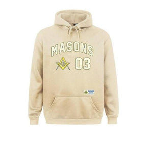 Master Mason Blue Lodge Hoodie - Sports Jersey 03 Square and Compass G - Bricks Masons