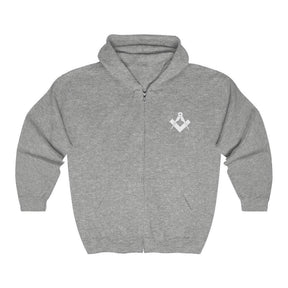 Master Mason Blue Lodge Hoodie - Square & Compass Classic Fit - Bricks Masons