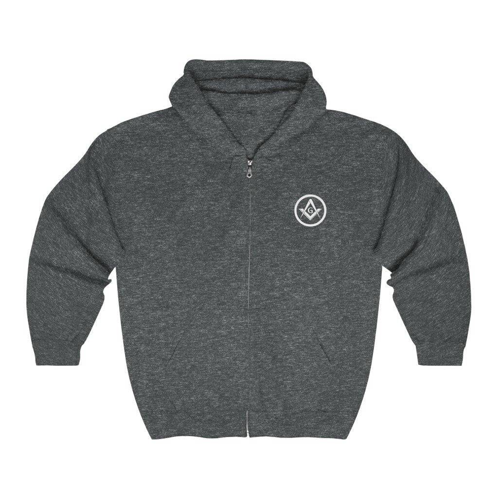 Master Mason Blue Lodge Hoodie - Unisex Square & Compass G - Bricks Masons