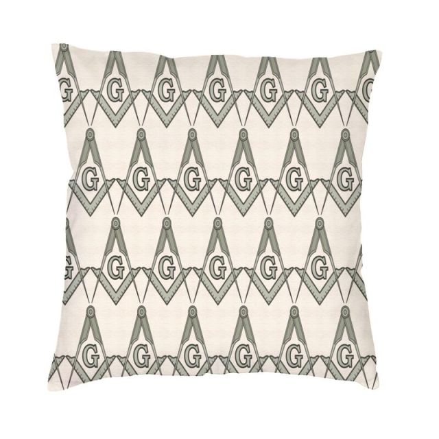 Master Mason Blue Lodge Pillowcase - Multiple Styles Decorative - Bricks Masons