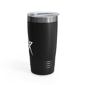 Master Mason Blue Lodge Ringneck Tumbler - Various Colors Square & Compass - Bricks Masons
