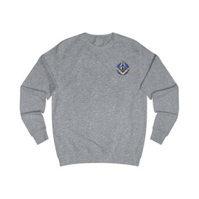 Master Mason Blue Lodge Sweatshirt - Golden Square & Compass - Bricks Masons