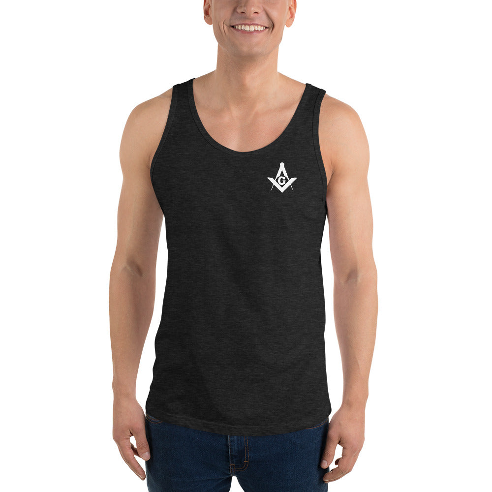 Master Mason Blue Lodge Tank Top - Various Colors - Bricks Masons