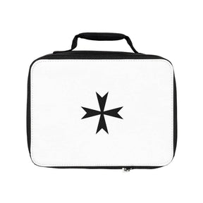 Order Of Malta Lunch Bag - Black & White - Bricks Masons
