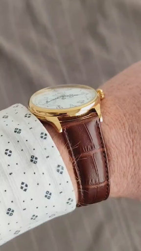 Reloj de pulsera Master Mason Blue Lodge - Esfera esqueletizada plateada con detalles intrincados