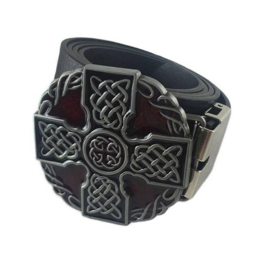 Knights Templar Commandery Belt - Celtic Cross