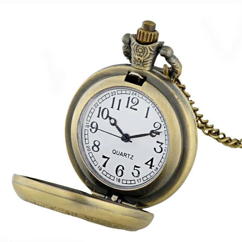 Widows Sons Pocket Watch - Silver, Black, Bronze