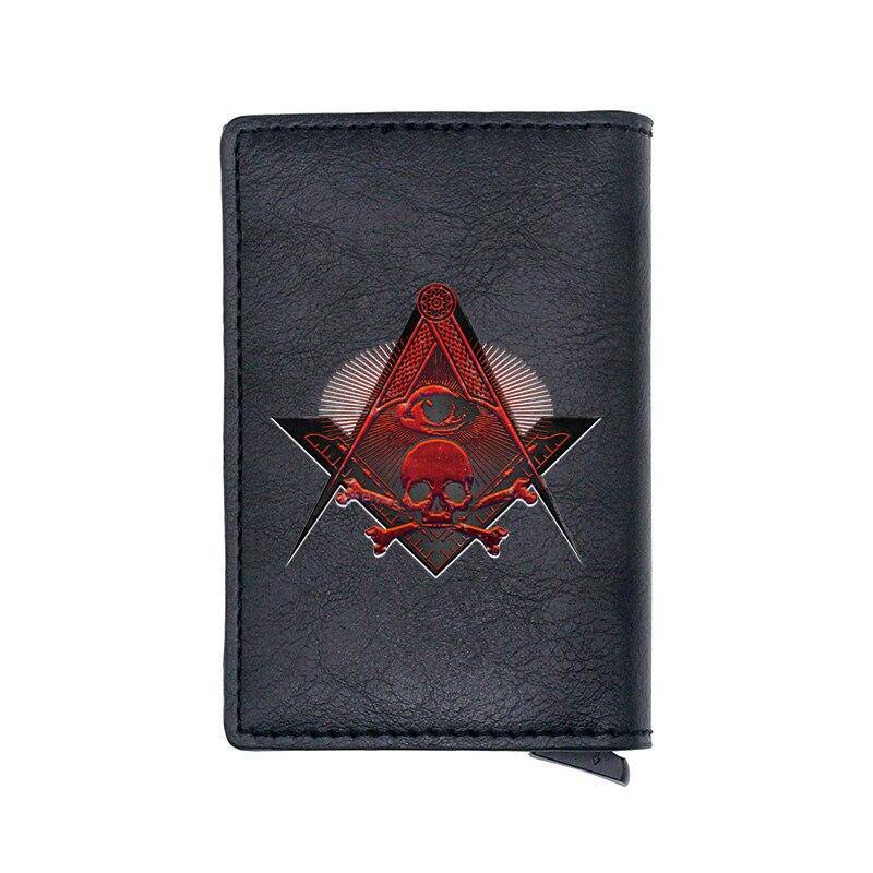 Widows Sons Wallet - Skull and Bones Card Holder Leather (4 colors)