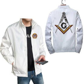 Master Mason Blue Lodge Jacket - Square & Compass G (Various Colors)