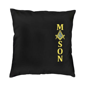 Master Mason Blue Lodge Pillowcase - Multiple Styles Decorative - Bricks Masons