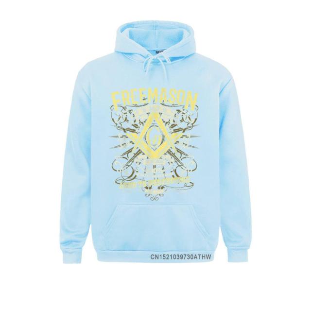 Master Mason Blue Lodge Hoodie - "So Mote It Be" SMIB Square & Compass G