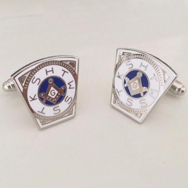 Royal Arch Chapter Cufflink - KSHTWSST White Silver