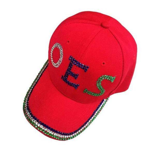 OES Baseball Cap - Red Cap Hat