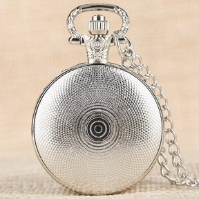 Master Mason Blue Lodge Pocket Watch - Antique Square and Compass G Village Quartz