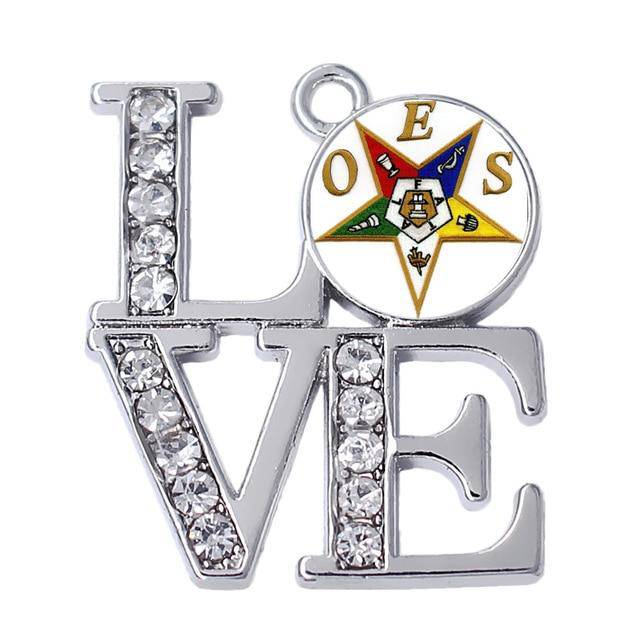 OES Necklace - LOVE Charms Pendants