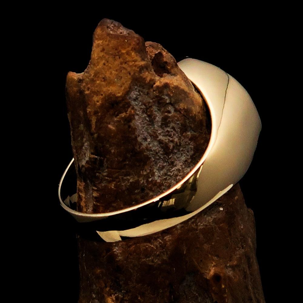 Royal Arch Chapter Ring - Blue Solid Brass - Bricks Masons