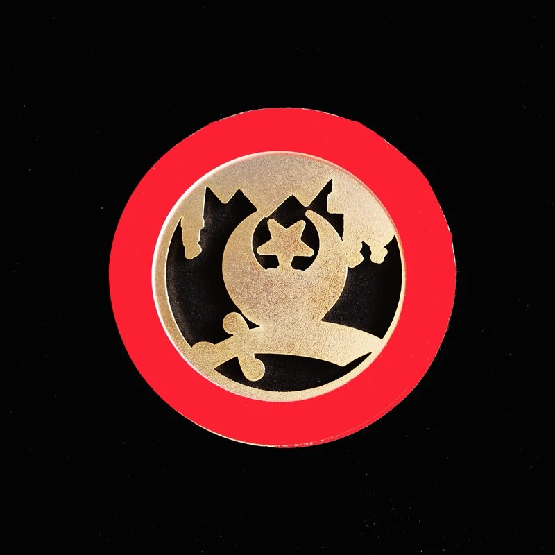 Shriners Car Emblem - Rhinestone Minarets Medallion - Bricks Masons