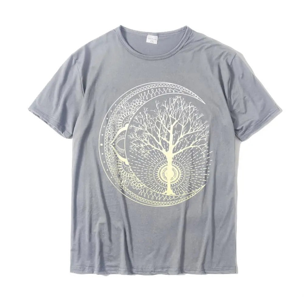 Ancient Israel T-Shirt - Mandala Tree Of Life - Bricks Masons