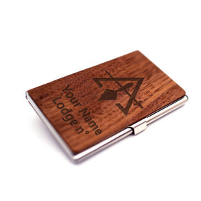 Council Business Card Holder - (RFID Protection) - Bricks Masons