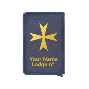 Order Of Malta Commandery Wallet - Various Colors - Bricks Masons