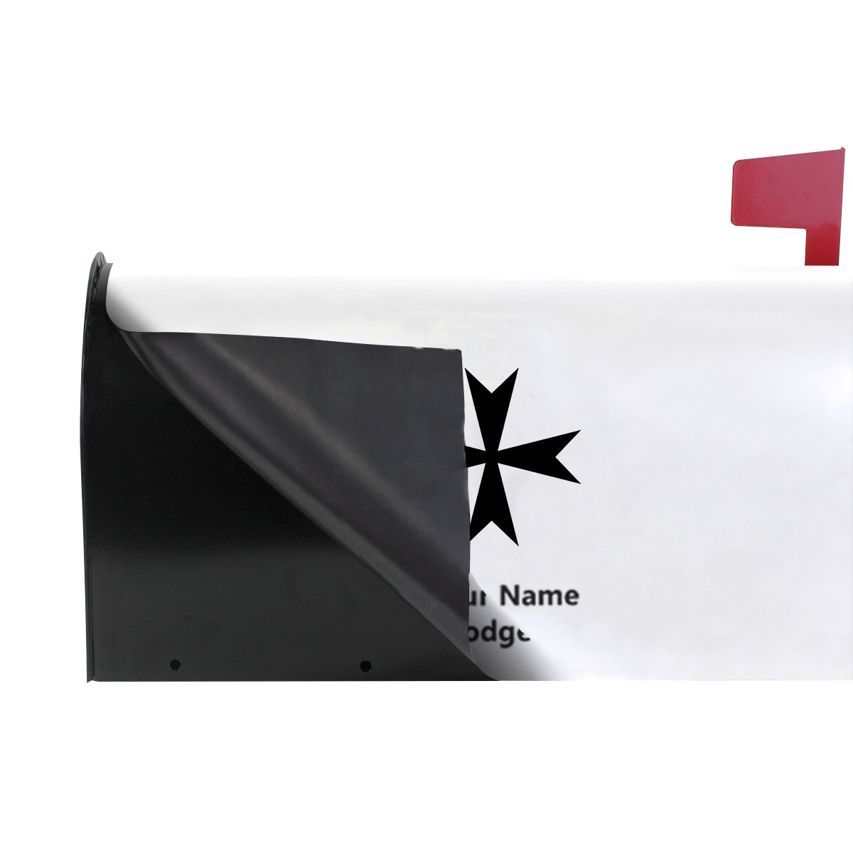 Order of Malta Mailbox Cover - Magnetic & Waterproof - Bricks Masons