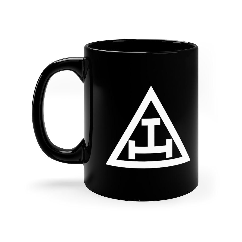 Royal Arch Chapter Mug - Black & White 11oz - Bricks Masons