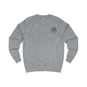 Master Mason Blue Lodge Sweatshirt - Golden Square & Compass - Bricks Masons