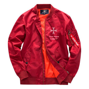 Order Of Malta Commandery Jacket - Various Colors - Bricks Masons